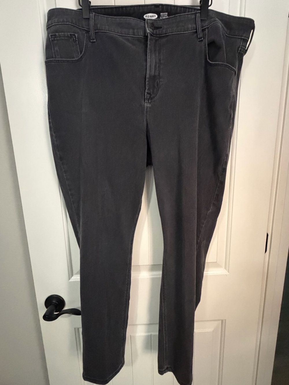 Old Navy Gray Rockstar Super Skinny Jeans